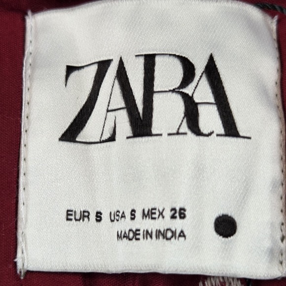 Zara Blogger Oversized Quilted Embroidered Patchwork Kimono Jacket Women's Small - Picture 3 of 14